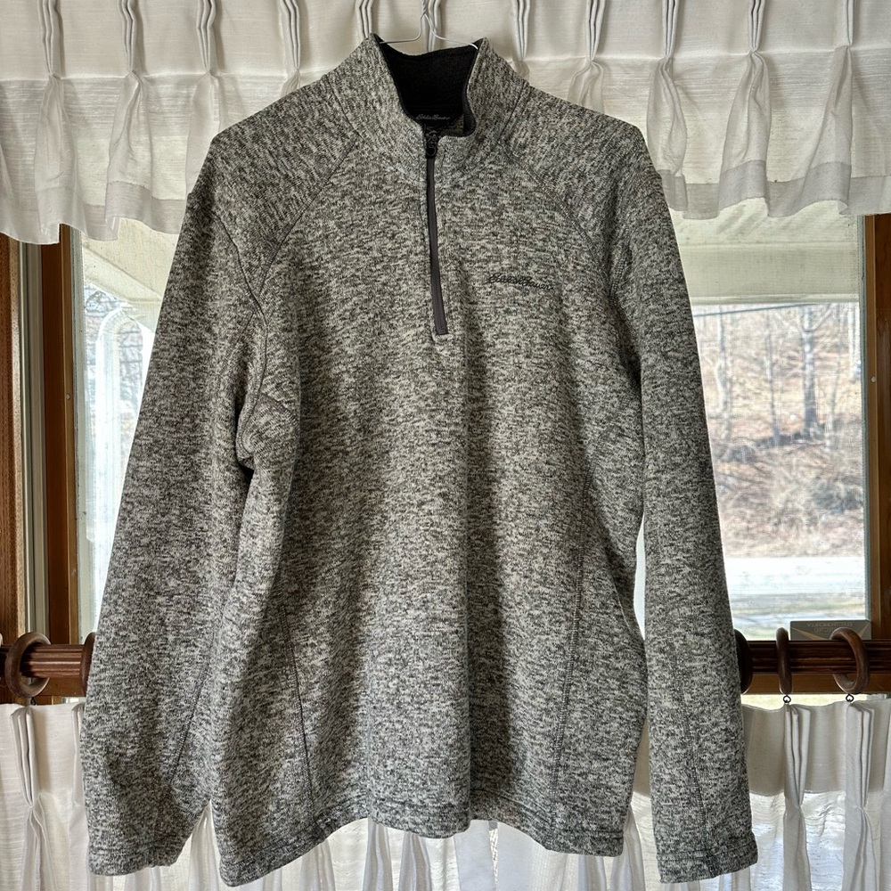 Eddie Bauer quarter zip XL